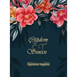 Söz Nişan Afiş,karşılama Panosu Branda Kişiye Özel Sn153 Masa Arkası Fon
