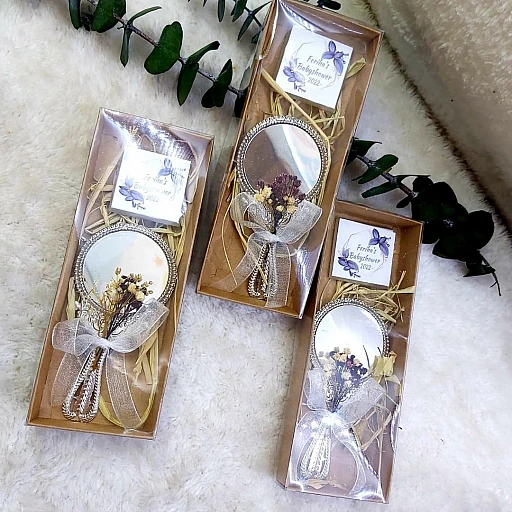 Kutulu Ayna Ve Çikolata Söz Nişan Nikah Şekeri Hediyelik Hatırası