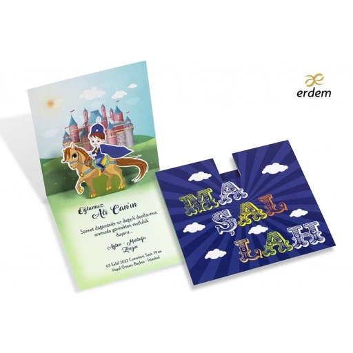 Sünnet Davetiyesi Erdem Sünnet Davetiye 80915