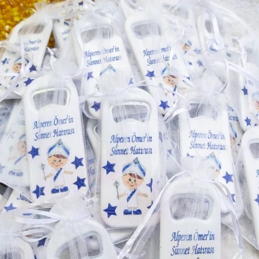 Sünnet Dikey Açacak Magnet 4,5x10,5 cm Uv Baskılı