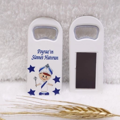 Sünnet Dikey Açacak Magnet 4,5x10,5 cm Uv Baskılı