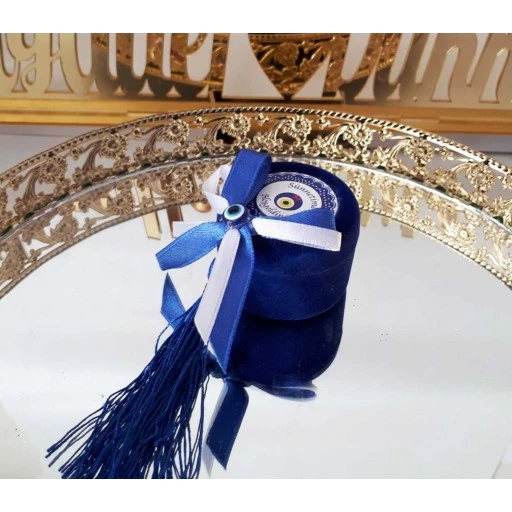 Sünnet Kutu Lacivert Sünnet Mevlüt Hediyeliği