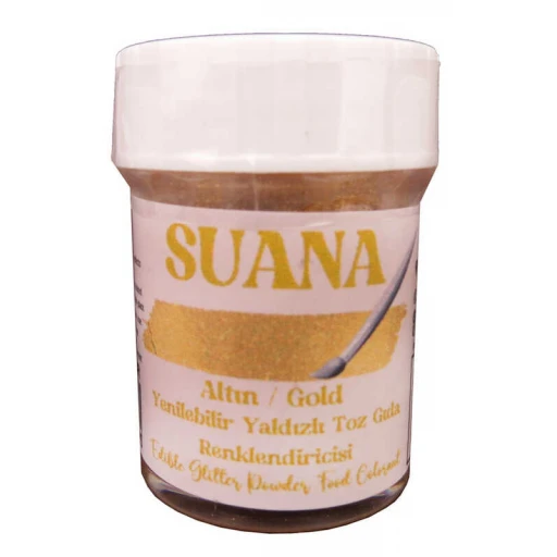 Gıda Boyası Yenilebilir Simli Yaldızlı Altın 5 Gr