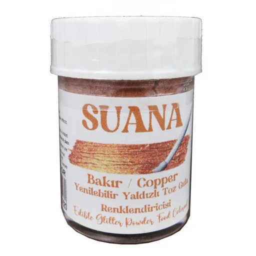 Gıda Boyası Yenilebilir Simli Yaldızlı Bakır 5 Gr