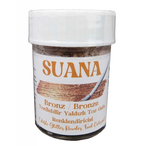 Gıda Boyası Yenilebilir Simli Yaldızlı Bronz 5 Gr
