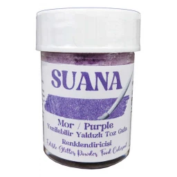 Gıda Boyası Yenilebilir Simli Yaldızlı Mor 5 Gr