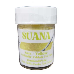 Gıda Boyası Yenilebilir Simli Yaldızlı Sarı 5 Gr