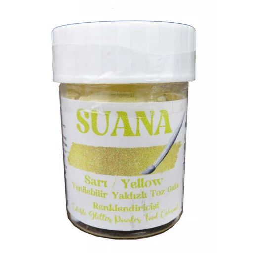 Gıda Boyası Yenilebilir Simli Yaldızlı Sarı 5 Gr