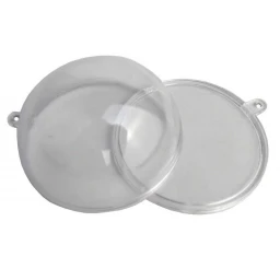 Kutu Yarım Küre Çok Amaçlı Plastik Şeffaf 6 cm P1