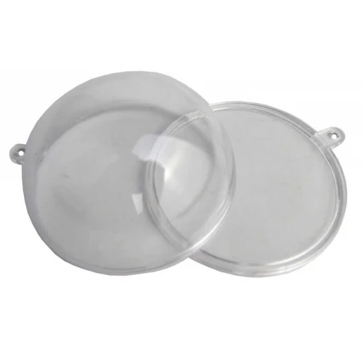 Kutu Yarım Küre Çok Amaçlı Plastik Şeffaf 6 cm P1