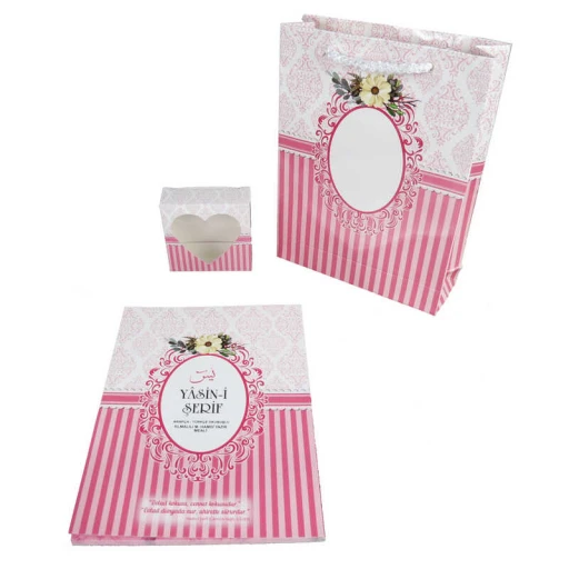 Yasin Kitap 80 Sayfa 12x16 cm Pembe