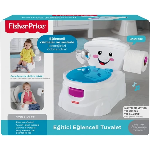Fisher Price Eğitici Eğlenceli Tuvalet (türkçe)