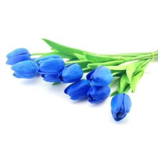 Çiçek Islak Lale Lacivert 10'li