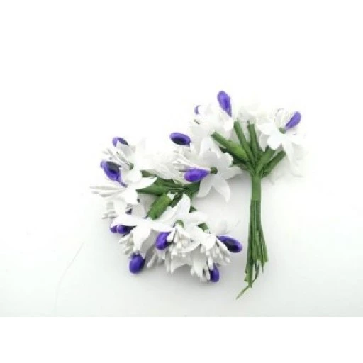 Çiçek Parlak Cipsolu Ve Tomur. Mor 100'lü