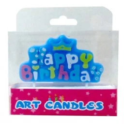 Mum Happy Bırthday Tekparça Rengarenk Mavi