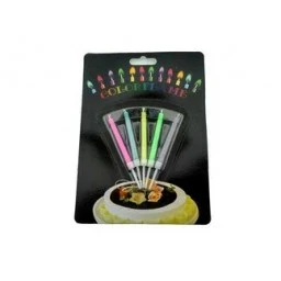 Mum İnce Uzun Kendi Renginde Yanan Renk.5'li