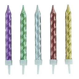 Mum Metalize Krom Rengarenk 10'li