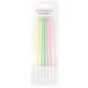 Mum Pastel Makaron Rengarenk 6'lı