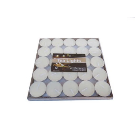 Mum Tealight Yuvarlak 6 Gram Beyaz 50'li