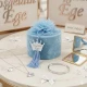 Flok Pleksi İsimlikli Kutu Süslü Bebek Şekeri