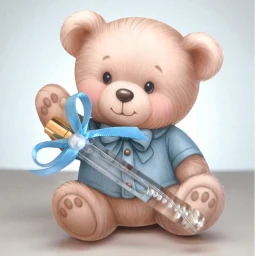 20 Adet Ayıcık dekorlu kolonyalı cam şişe Bebek Hediyelik Yeni Doğan Bebek Hediyelik Magnet