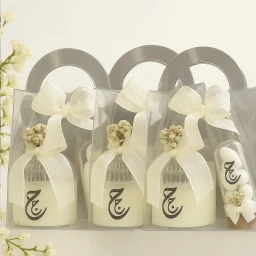 20 Adet Asetat çantada mum & can fanus hediyelik Söz Nişan Nikah Kına Hediyelik