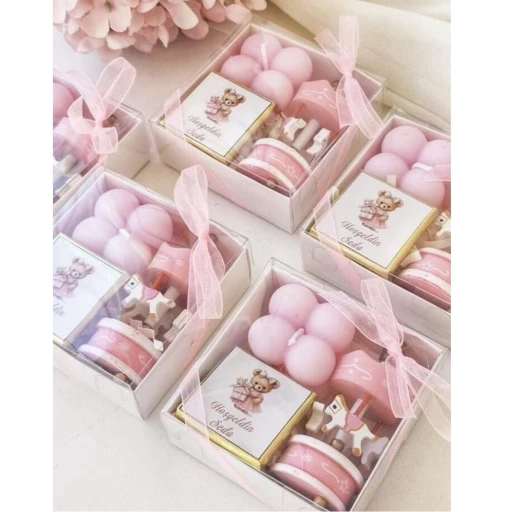 20 Adet Atlıkarınca & mum & çikolata Bebek Mevlüt Mevlüt Hediyelik