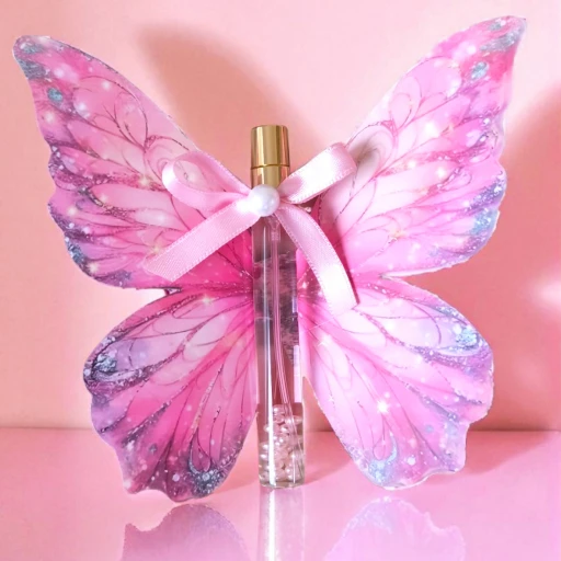 20 Adet Pembe Kelebek dekorlu kolonyalı cam şişe Bebek Hediyelik Yeni Doğan Bebek Hediyelik