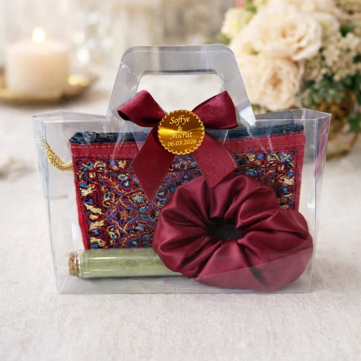 20 Adet Kutu içinde cüzdan & şişede kına & toka Kına Hediyelik