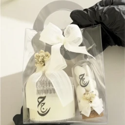 20 Adet Asetat çantada mum & can fanus hediyelik Söz Nişan Nikah Kına Hediyelik